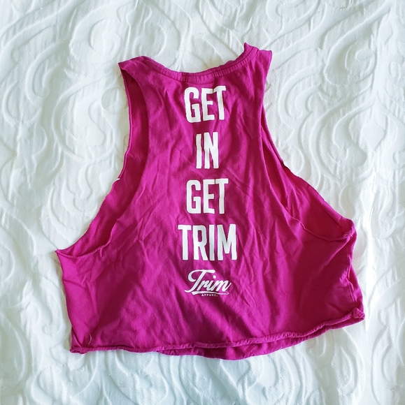 **SOLD**Trim Crop Top_* - Picture 2 of 4